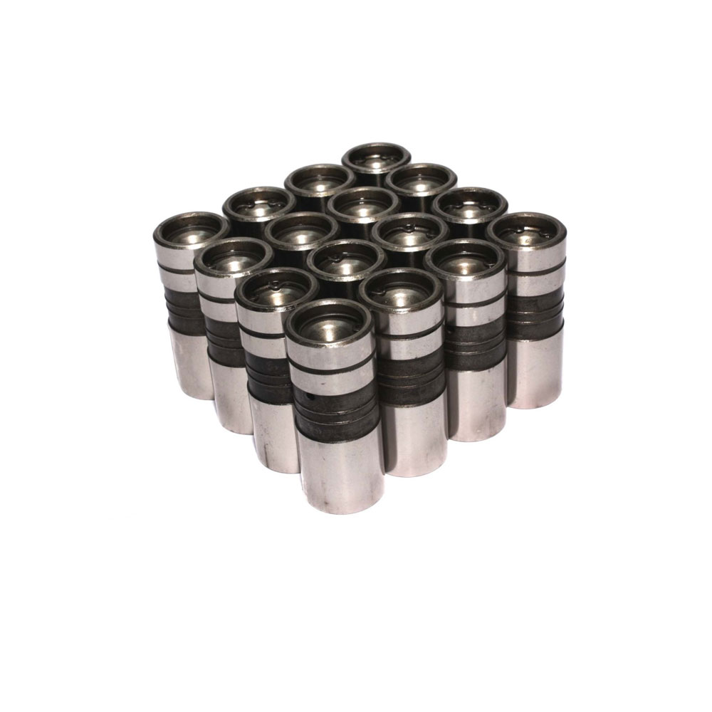Lunati Lifter Set 71817G-16; Race Series Hydraulic Flat Tappet 0.842 in. for Chevy 262 to 400, 396 to 454, 348 to 409 W 
