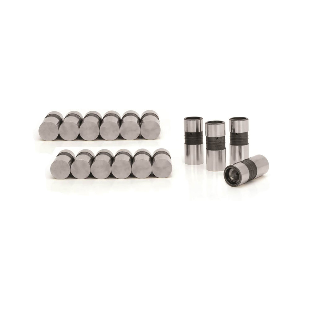 Lunati Lifter Set 71817PR-16; Hydraulic Flat Tappet Hydraulic Flat Tappet 0.842 in. for Chevy 262 to 400, 396 to 454, 348 to 409 W 