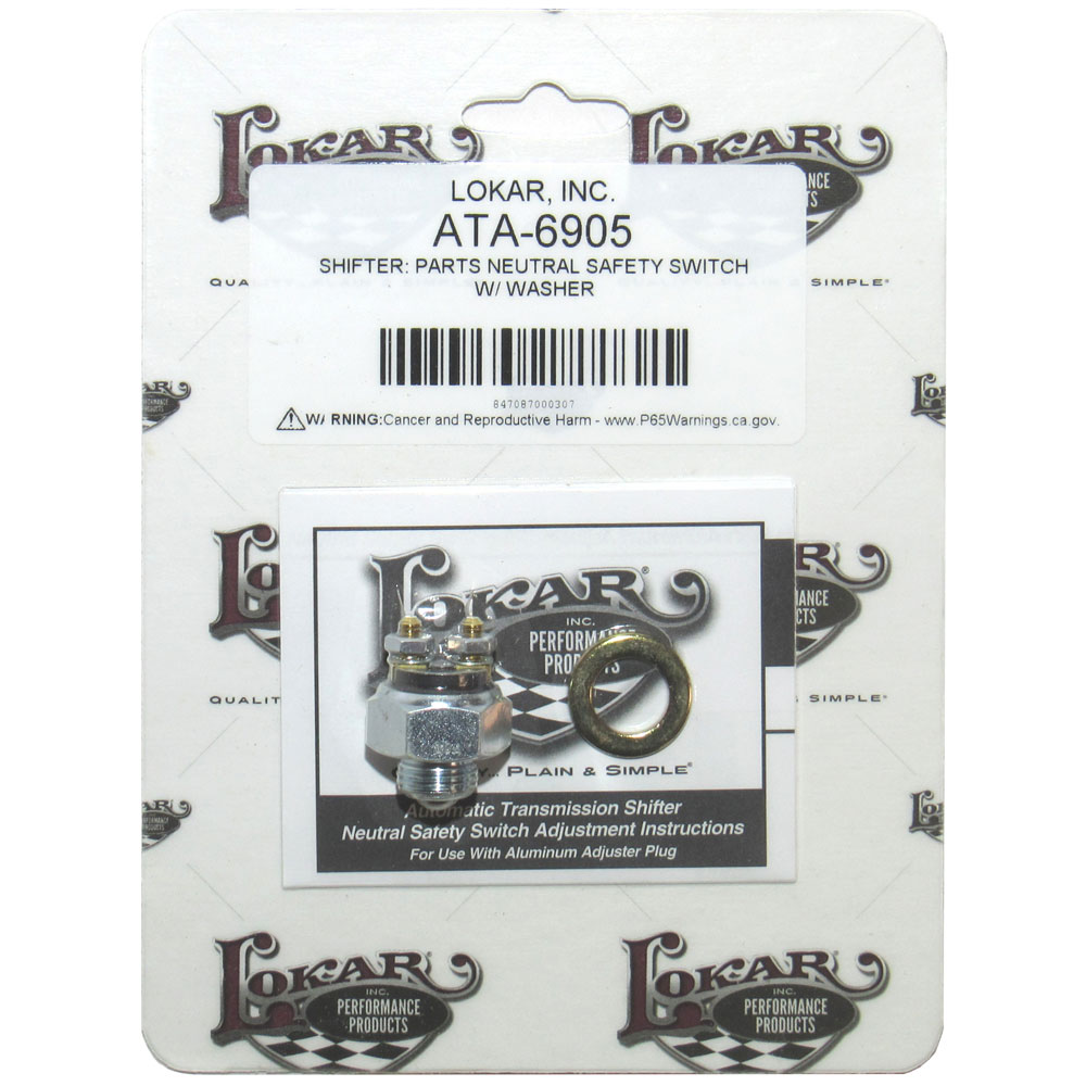 Photo for Lokar Neutral Safety Switch ATA-6905; Natural Steel Lokar