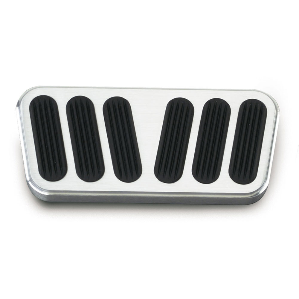 Photo for Lokar Brake Pedal Pad BAG-6078; Brushed Pedal Pads for 1955 to 1957 Chevy