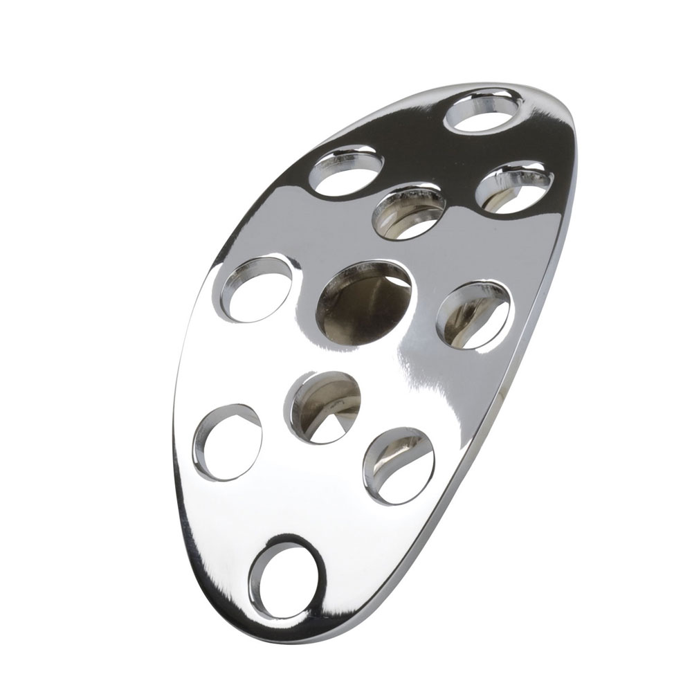 Photo for Lokar Brake Pedal Pad BAG-6152; Lakester Chrome Pad