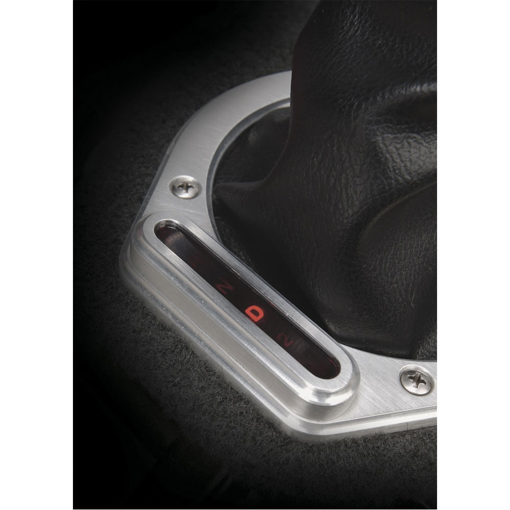 Photo for Lokar Automatic Transmission Shift Indicator CINB-1732; LED Boot Indicator for Chevy, Chrysler, Ford TH350, TH400, TH200, C4, C6, TFA518, TFA727, TFA904