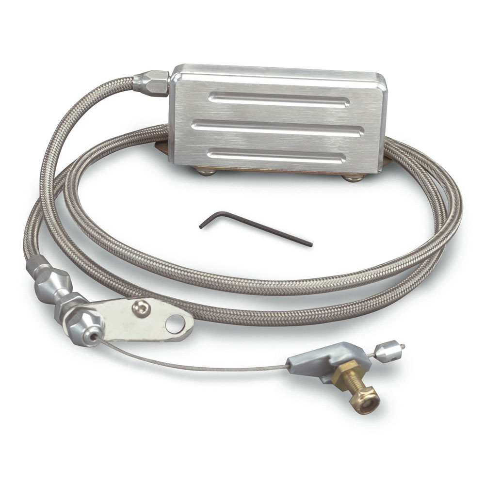 Photo for Lokar Transmission Kickdown Cable KDP-2400U; Hi Tech Polished for Chevy TH400