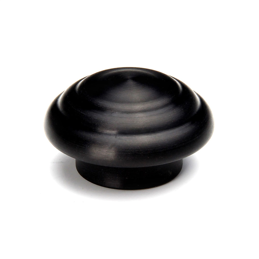 Photo for Lokar Air Cleaner Mounting Nut XACN-002; Lucille Style Black Billet Aluminum