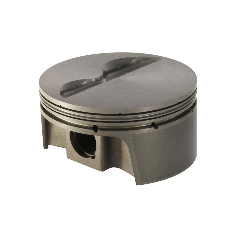 Mahle Motorsport Piston and Rings Kit 930202630; PowerPak 4.030 in.  -4.10 cc Flat Top (2V) for Chevy 350 