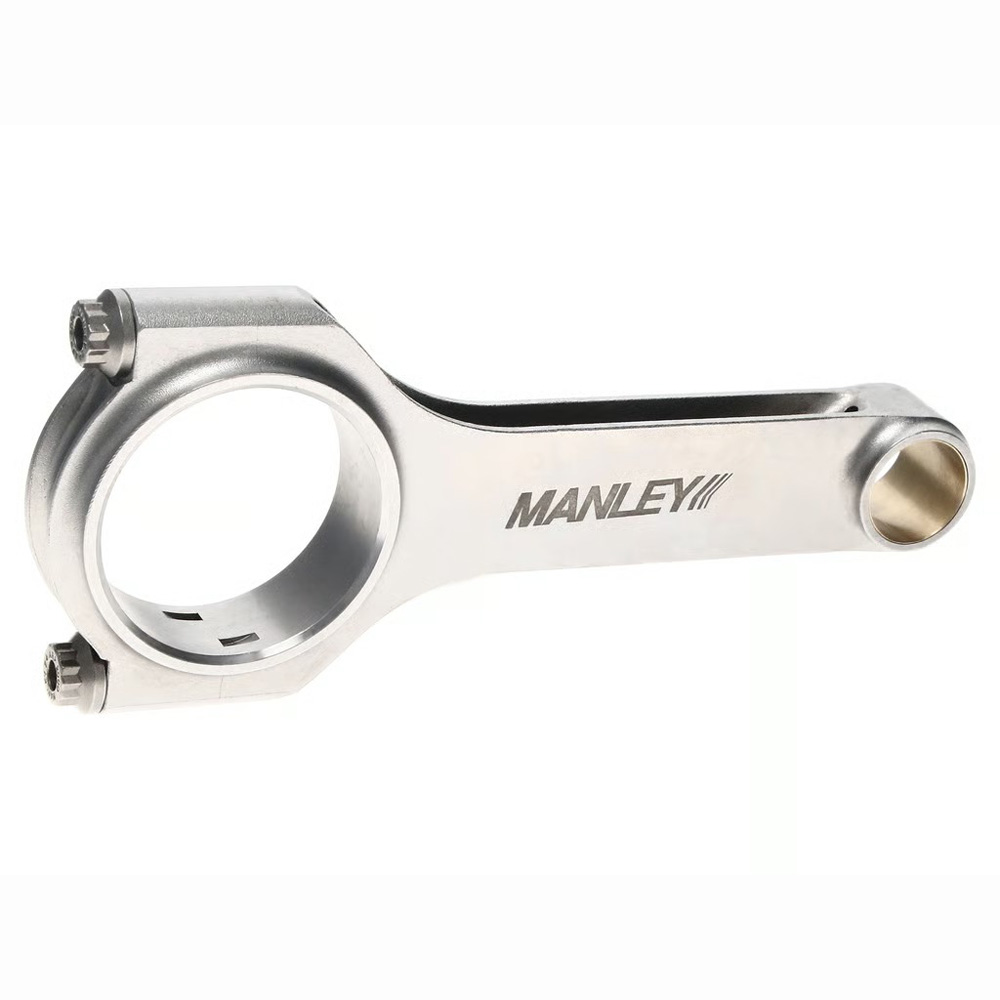 Manley Connecting Rods 14062-8; H-Beam 6.385 in. Floating for Chevy 396 to 454 