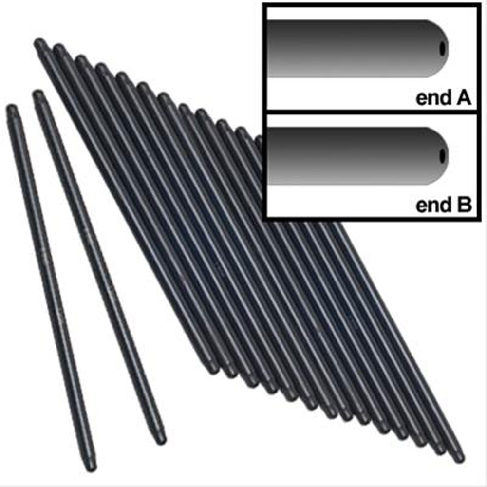 Manley Pushrod Set 25722-16; Performance 5/16 in. 8.100 in. 4130 Chromoly 1 Piece 