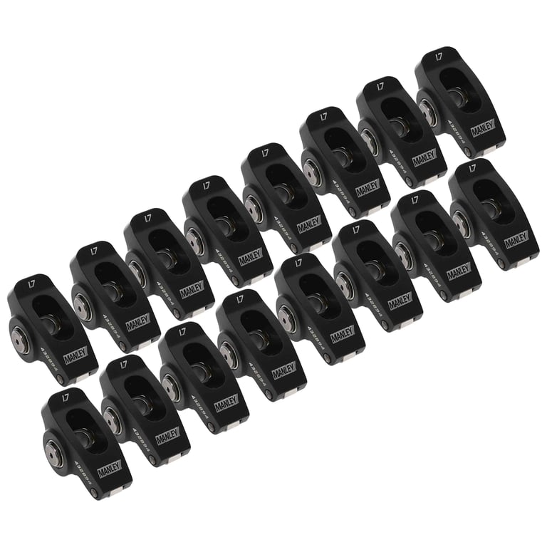 Manley Rocker Arm Kit 432895-16; Pro Series 1.73 7/16 in. 2024 Billet Aluminum Full Roller for Ford 351C, 351M, 400, 429/460 