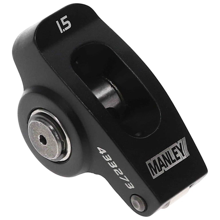 Manley Rocker Arm Kit 433273-16; Pro Series 1.5 7/16 in. 2024 Billet Aluminum Full Roller for Chevy 262 to 400 