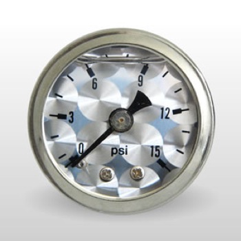 Photo for Marshall Instruments Fuel Pressure Gauge ET00015; Inline 0 to 15 PSI 1-1/2 in. Full Mechanical