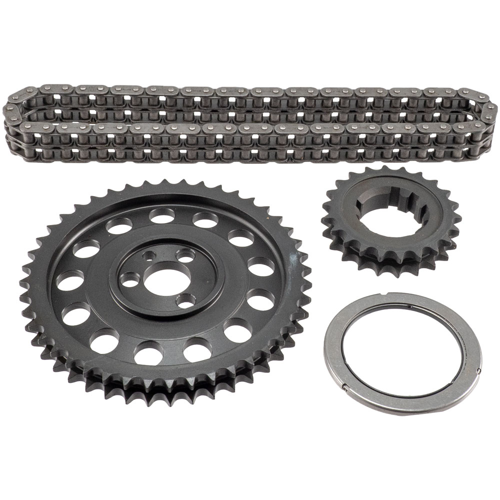 Melling Timing Set 48500T-9; Billet Steel Double Roller for 1955 to 2002 Chevy 283 to 400, 4.3L 
