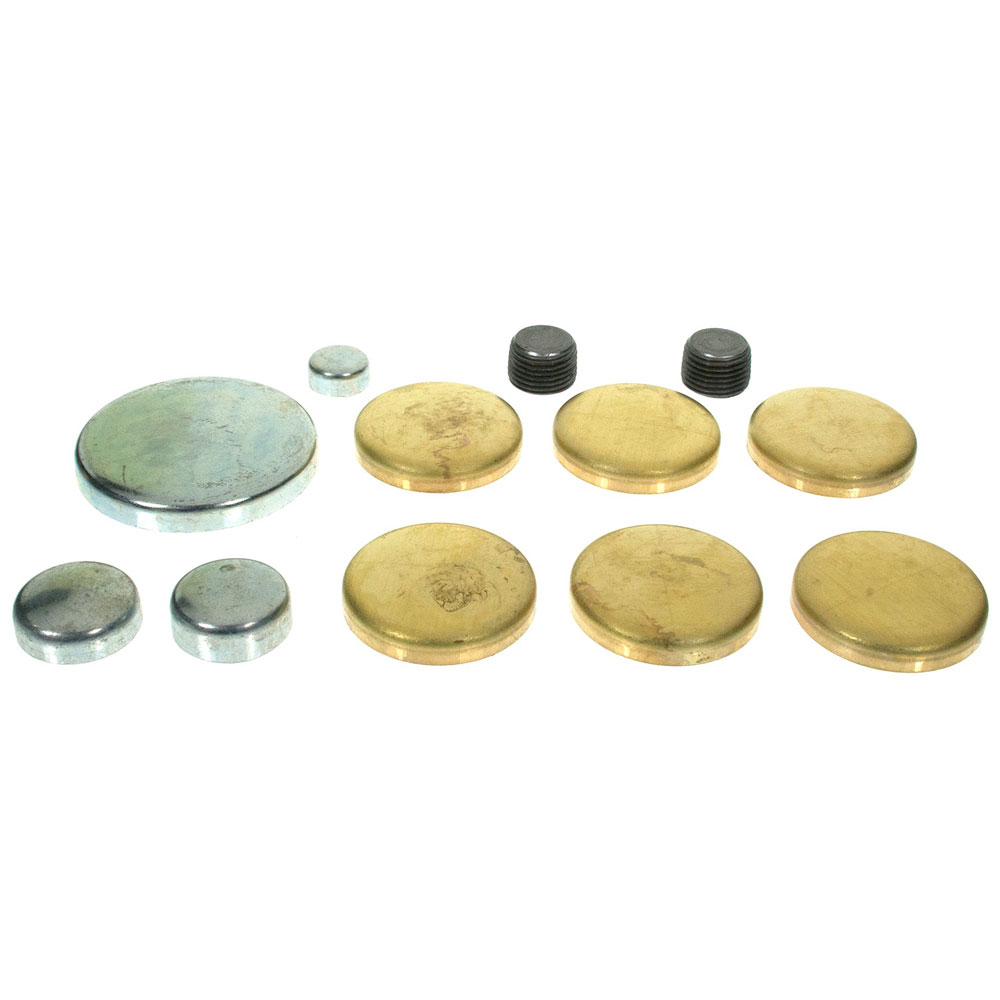 Melling Freeze Plug Kit MPE-124BR; Brass for Oldsmobile 350 to 455 