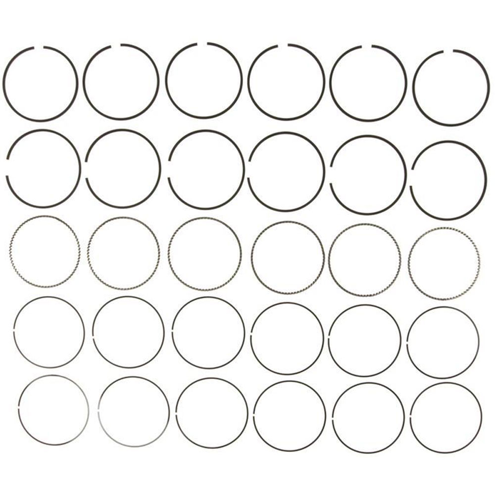 MAHLE Piston Ring Set 315-0036.030; Plasma Moly 4.030 in. Drop In Performance 