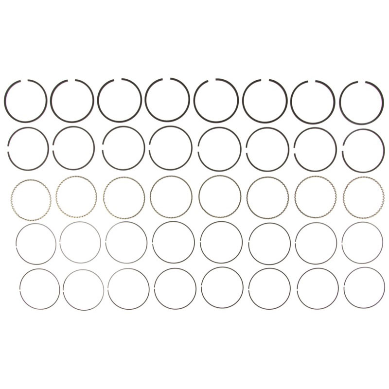 MAHLE Piston Rings 51476CP; 4.000 in. Drop In Replacement 