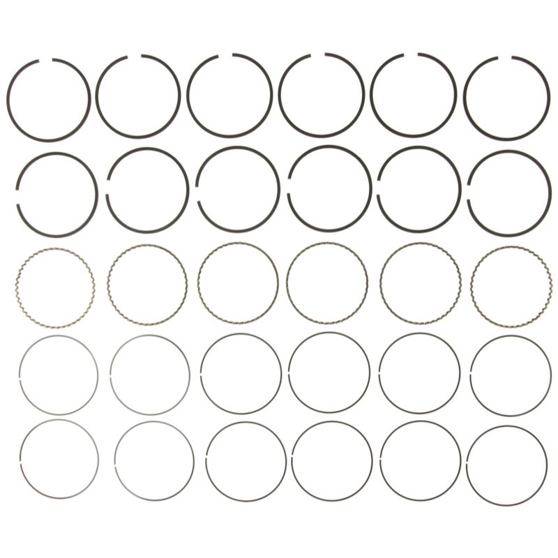 Photo for MAHLE Piston Rings 51615CP; Original Standard 3.622 in. Drop In Replacement for 1991 to 1994 GM 3.4L 