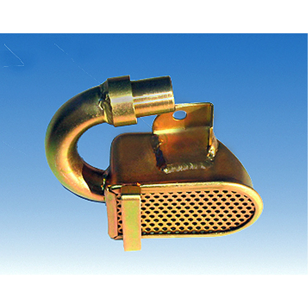 Milodon Oil Pump Pickup Tube and Screen 18307; Street, Circle Track 7.500 in. for Chevy 262 to 400 