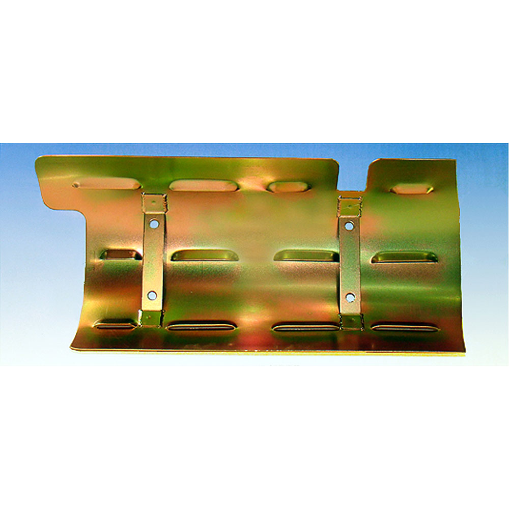 Milodon Oil Sump Windage Tray 32212; Louvered Rear Sump Steel for 1963 to 2001 Ford 289 to 302 