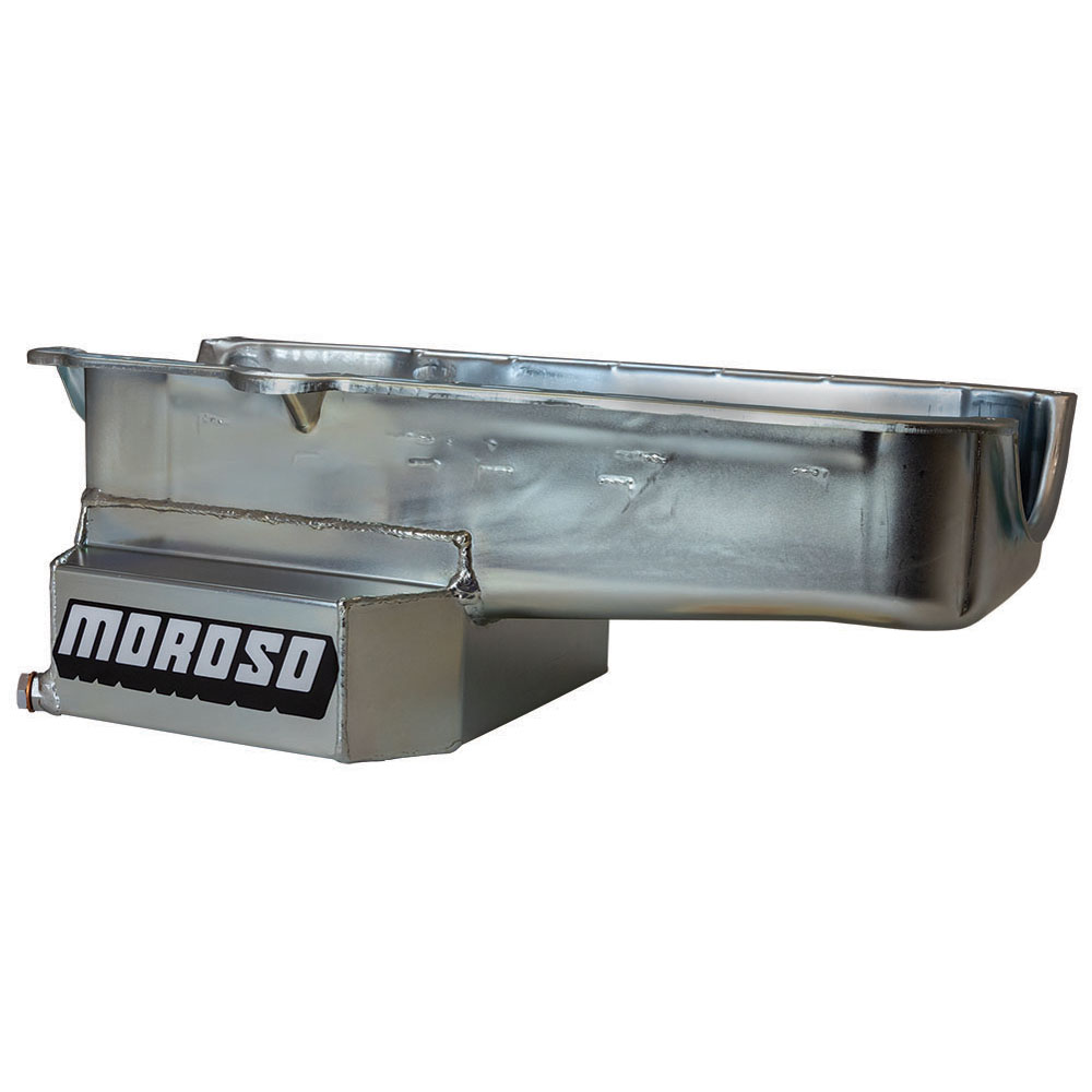 Photo for Moroso Oil Pan 21815; Wet Sump for 1986 and Up Chevy 262 to 400