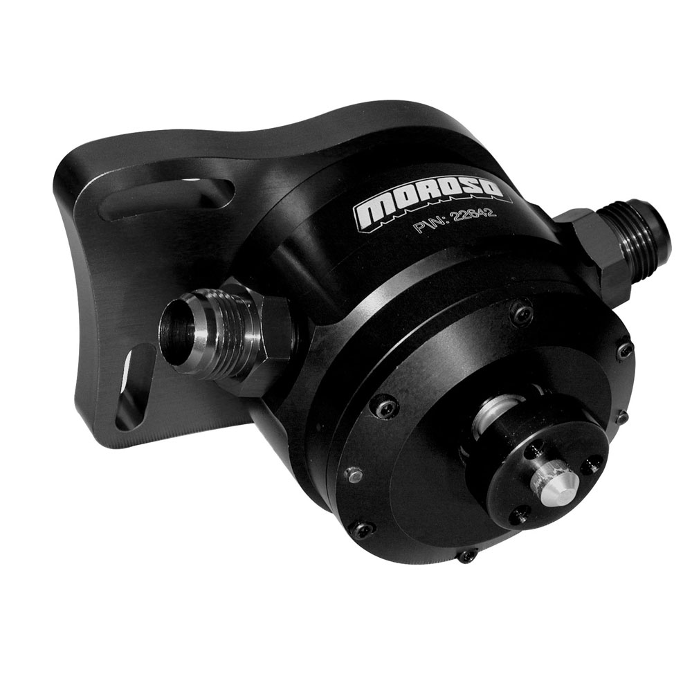 Photo for Moroso Vacuum Pump 22642; Enhanced Design 4 Vane Pump Pulls 13.9 pct. More Vacuum Than Original Design