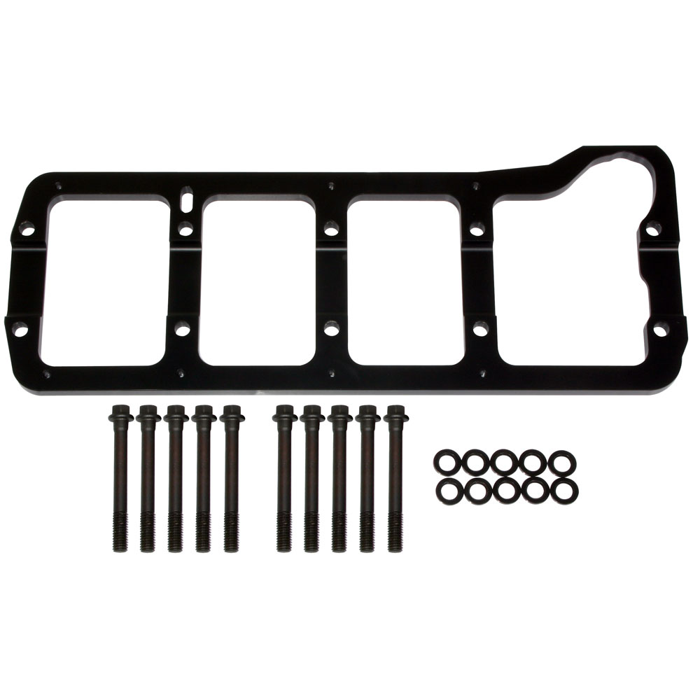 Moroso Crankshaft Main Cap Girdle 22928; Black Oxide Steel for Ford 289 to 302 