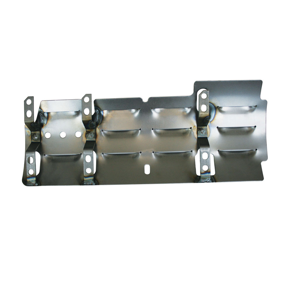 Moroso Oil Sump Windage Tray 22943; Louvered Rear Sump Steel for GM LS 