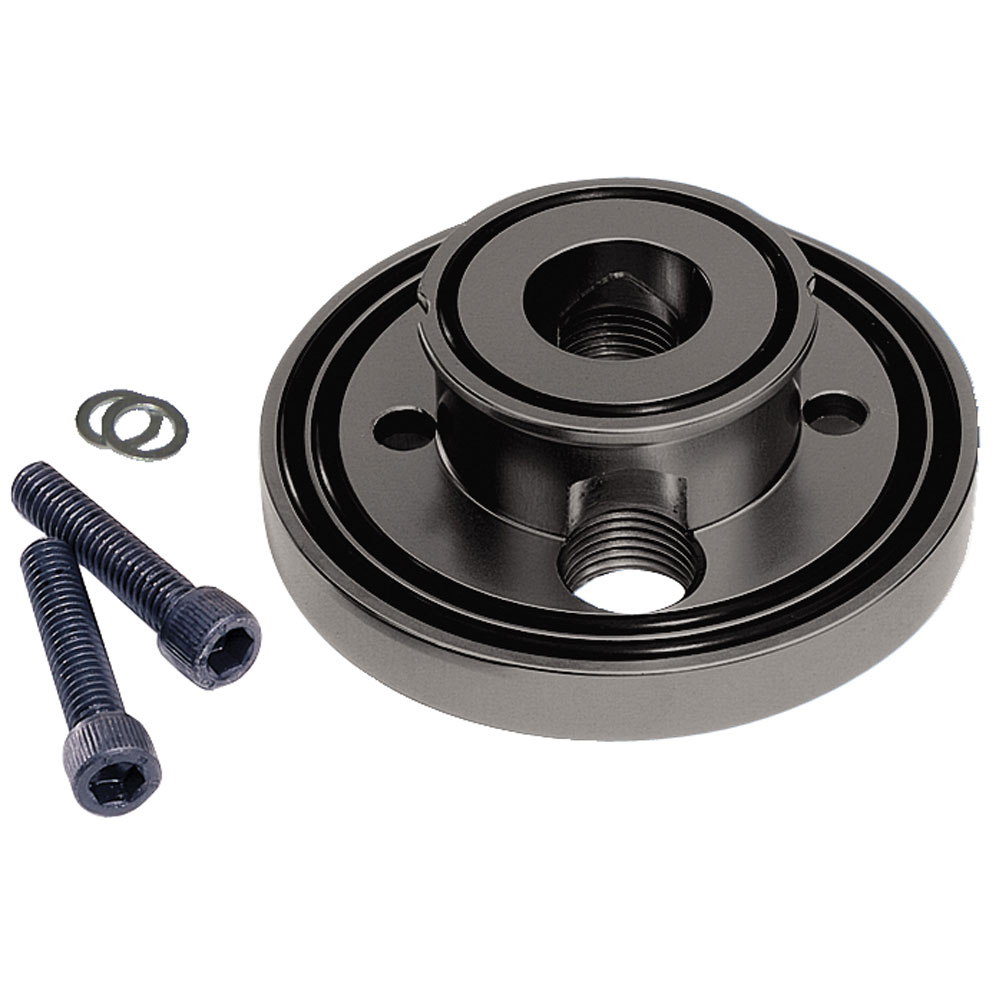 Moroso Oil Filter Bypass Adapter 23782; Oil Filter Bypass Plate for Chevy 262 to 400, 396 to 454 