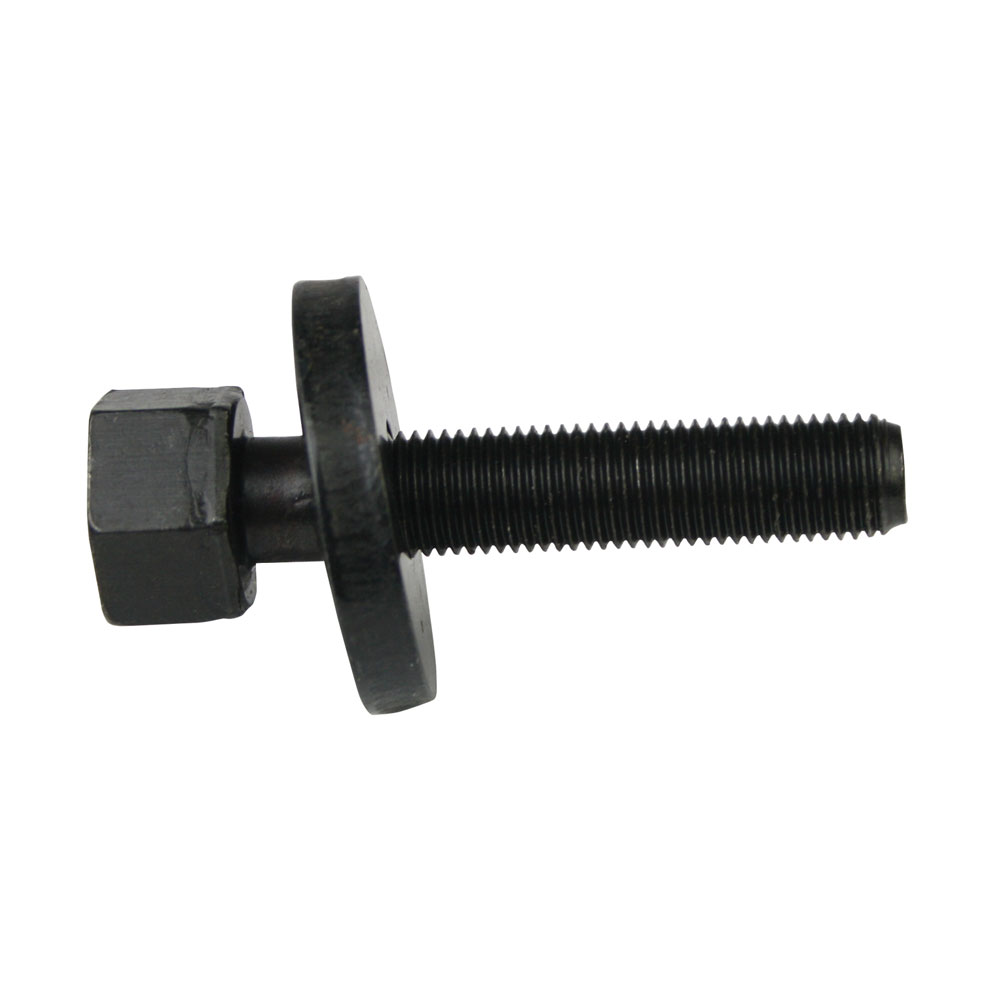 Moroso Harmonic Balancer Bolt 38770; Hex 7/16 in. -20  2.250 in. Black Oxide Chromoly for Chevy 262 to 400 
