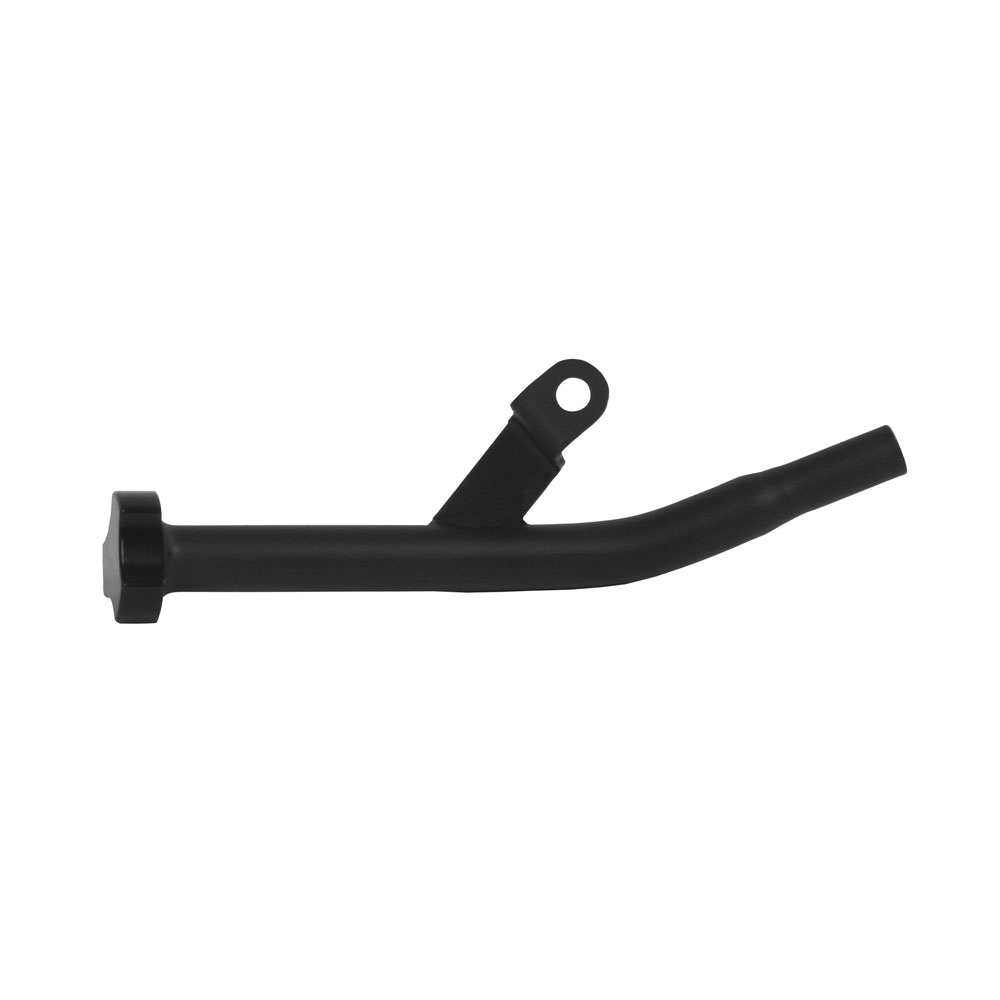 Moroso Transmission Dipstick 41301; Locking Black Powdercoat for Powerglide 