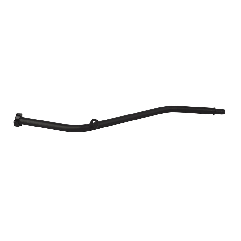 Moroso Transmission Dipstick 41303; Black Powdercoat for GM TH400 