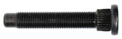 Moroso Wheel Lug Stud 46180; Press In 1/2 in.-20 Right Hand 3.000 in. Black Oxide SAE 8740 for Chrysler, Ford 