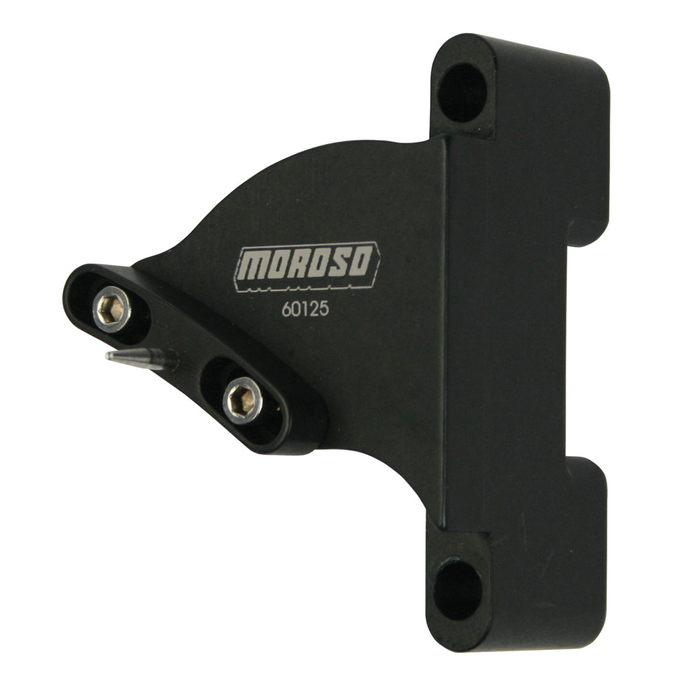 Photo for Moroso Timing Pointer 60125; Billet Timing Pointer 8.000 in. Black Anodized Billet Aluminum for Chevy 262 to 400