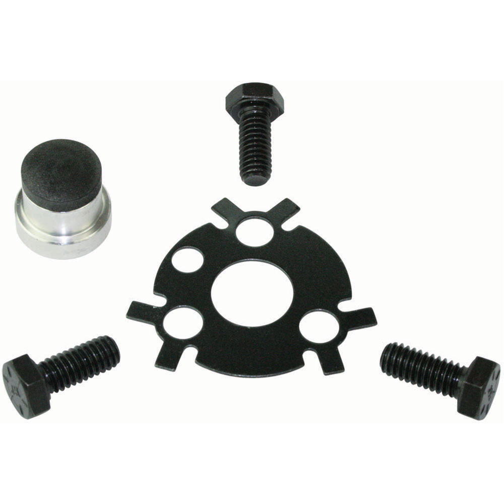 Photo for Moroso Camshaft Thrust Button 60460; Thrust Button with Lock Plate Solid Aluminum for Chevy 4.3L, 262 to 400