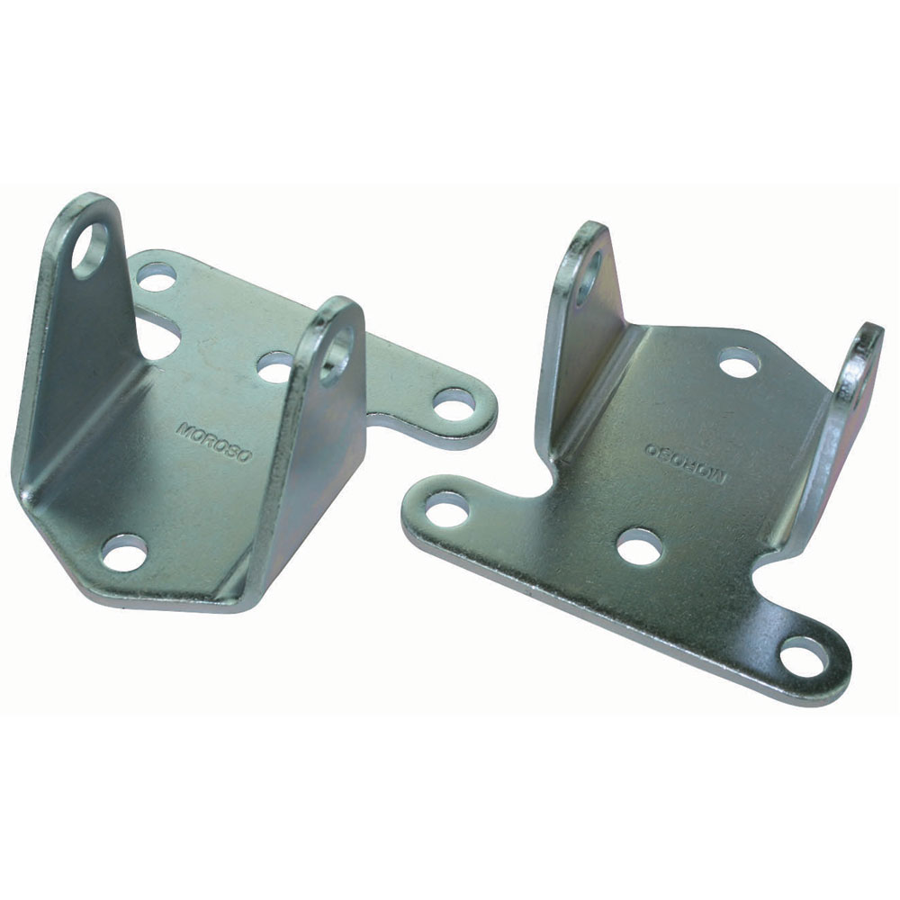 Moroso Motor Mount Set 62510; Solid for Chevy 262 to 400, 396 to 454 