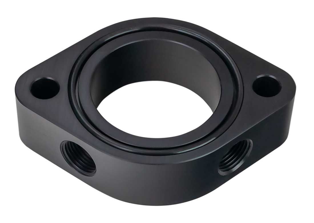 Moroso Thermostat Housing Spacer 63434; 1.0 in. for Chevy 262 to 400, 396 to 454 