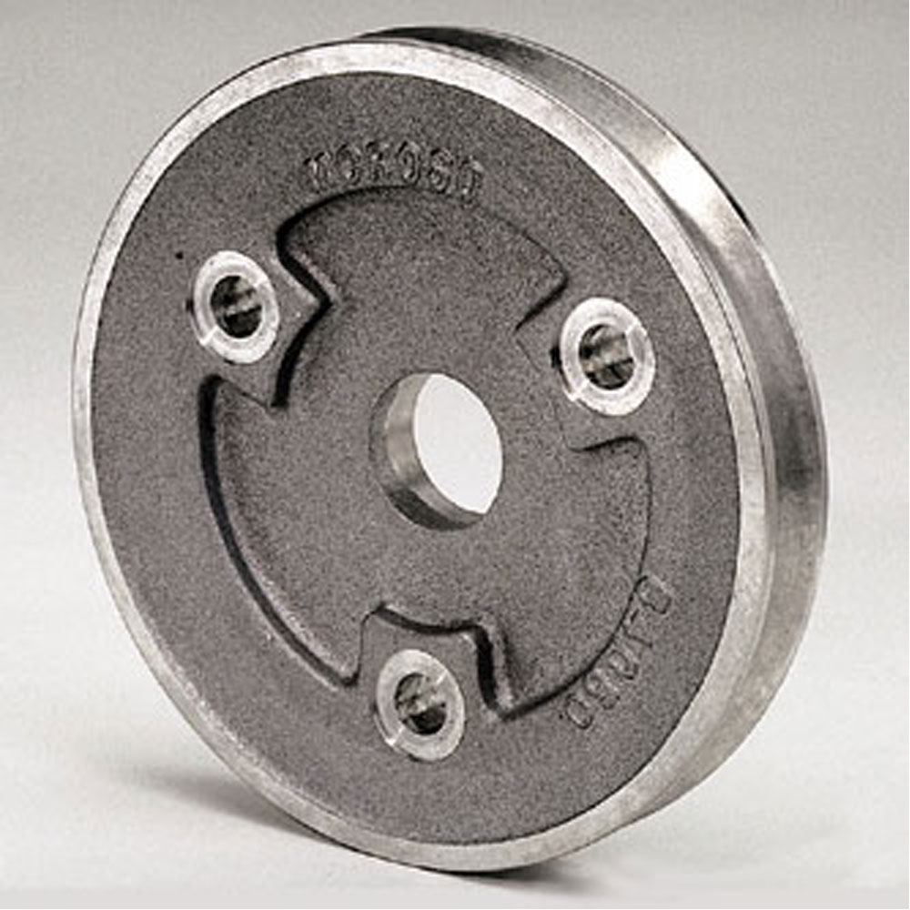Photo for Moroso Crankshaft Pulley 64050; Underdrive Crank Pulley V-Belt Satin Cast Aluminum for Pre 1969 Chevy 262 to 400 