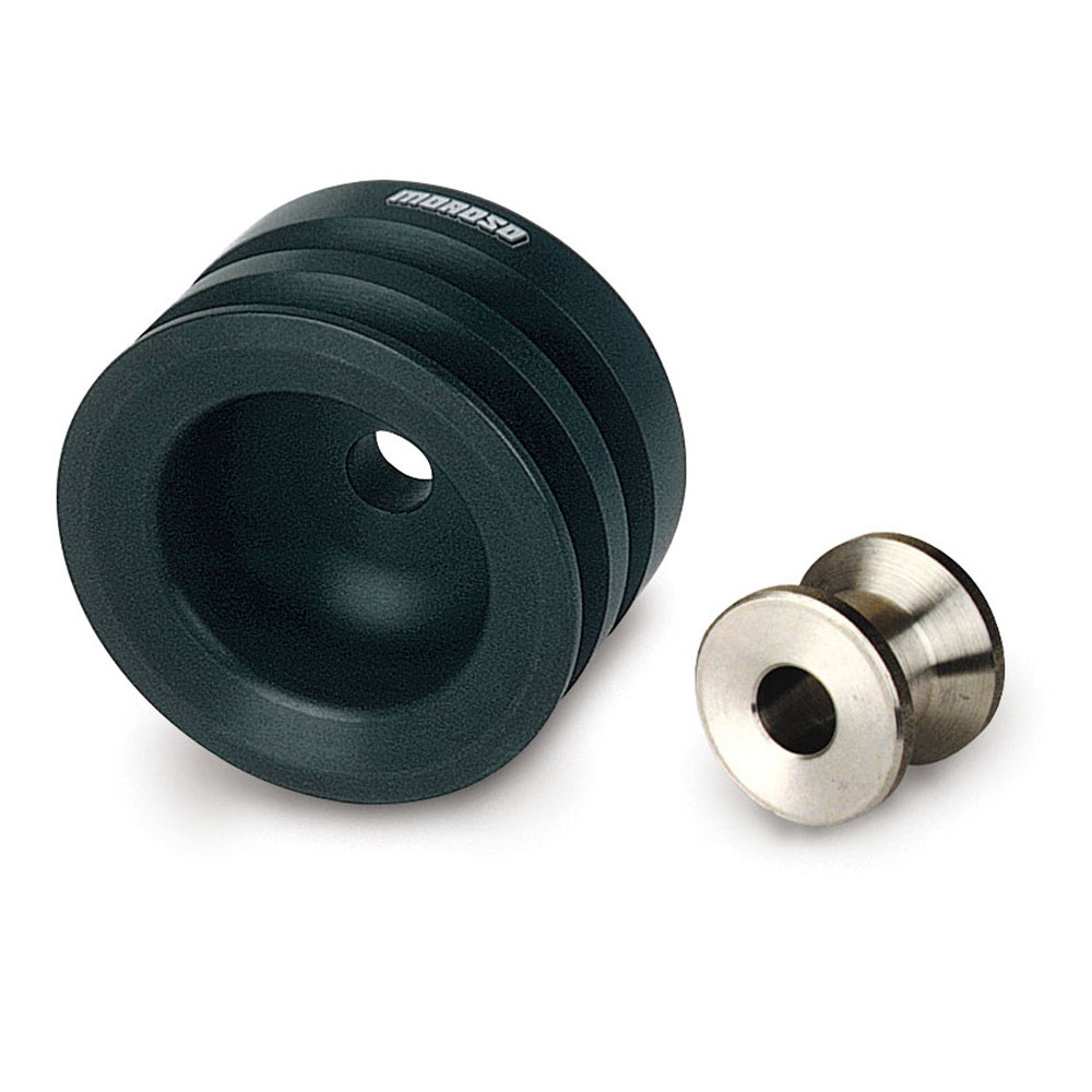 Photo for Moroso Crankshaft Pulley 64551; V-Belt Billet Aluminum for Ford 351C, 351M, 400