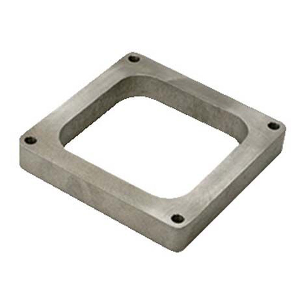 Photo for Moroso Carburetor Spacer 64950; Aluminum Spacer 4500 Dominator 1.000 in. Open Natural Cast Aluminum