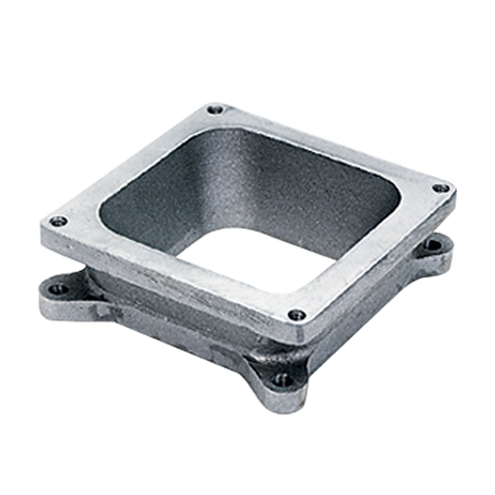 Photo for Moroso Carburetor Adapter Plate 65000; Aluminum Adapter 2.000 in. Natural Cast Aluminum 4500 Dominator 4150 Square Bore