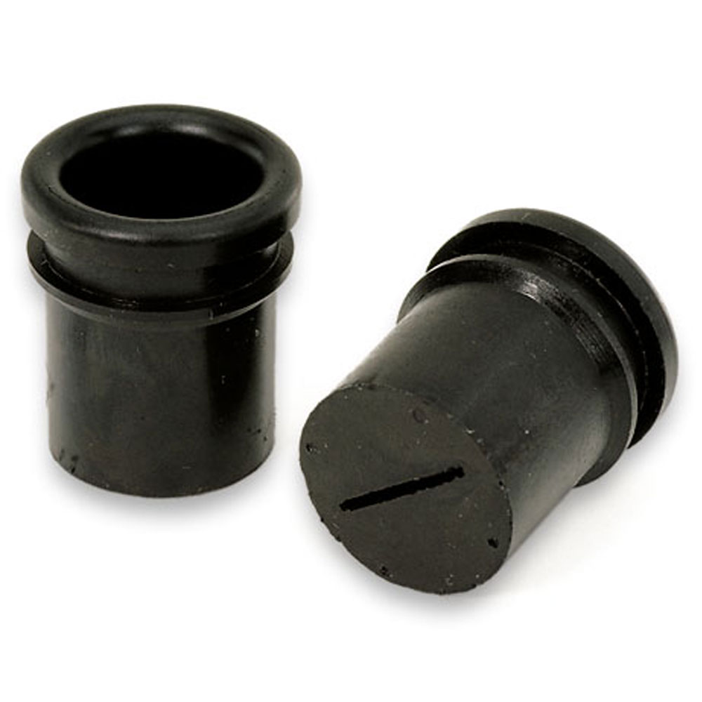 Photo for Moroso Valve Cover Grommet Set 68775; Breather Grommets with Baffle 1.000 in. 1.250 in. Baffled 