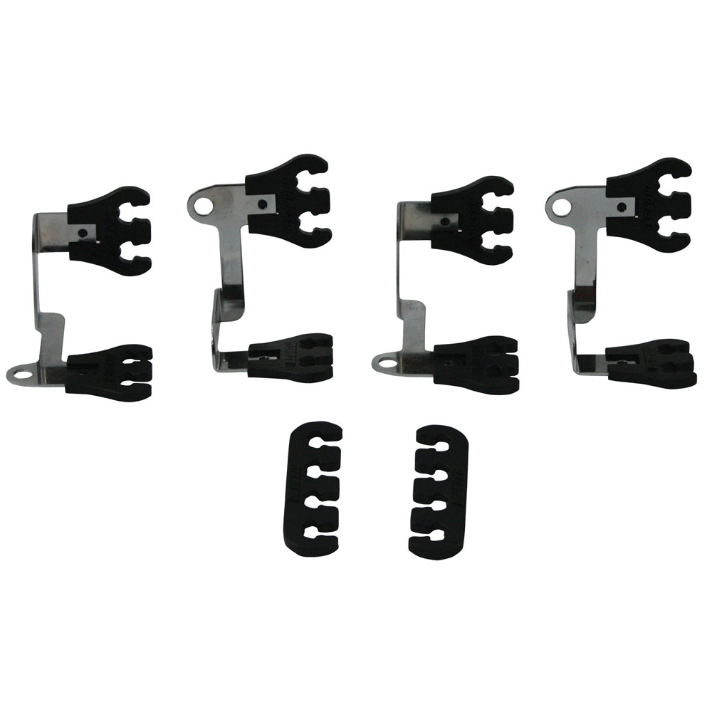 Moroso Spark Plug Wire Holder 72167; Show Car 7.000 to 9.000 mm Bolt to Valve Cover Black Plastic for Chevy 262 to 400 