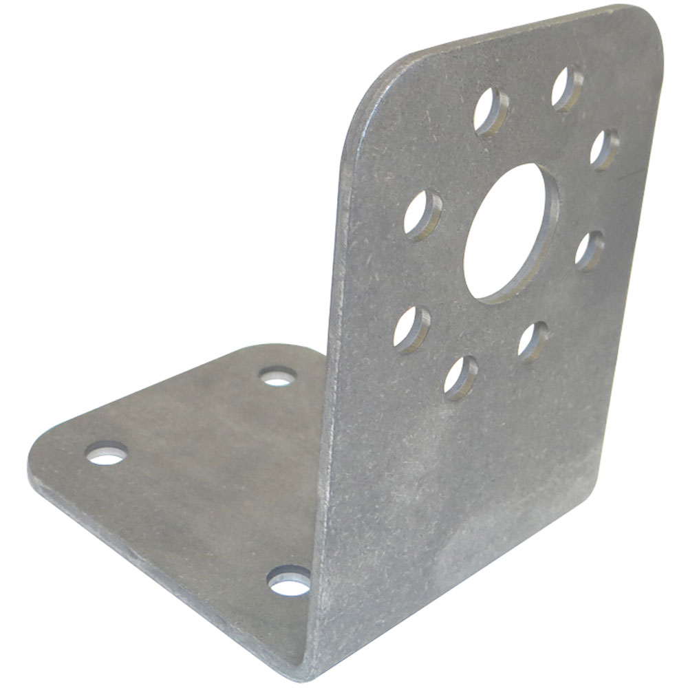 Photo for Moroso Master Disconnect Switch Bracket 74116; Battery Disconnect Switch Bracket 0.125 in. Natural Steel Moroso 74100, 74101, 74108