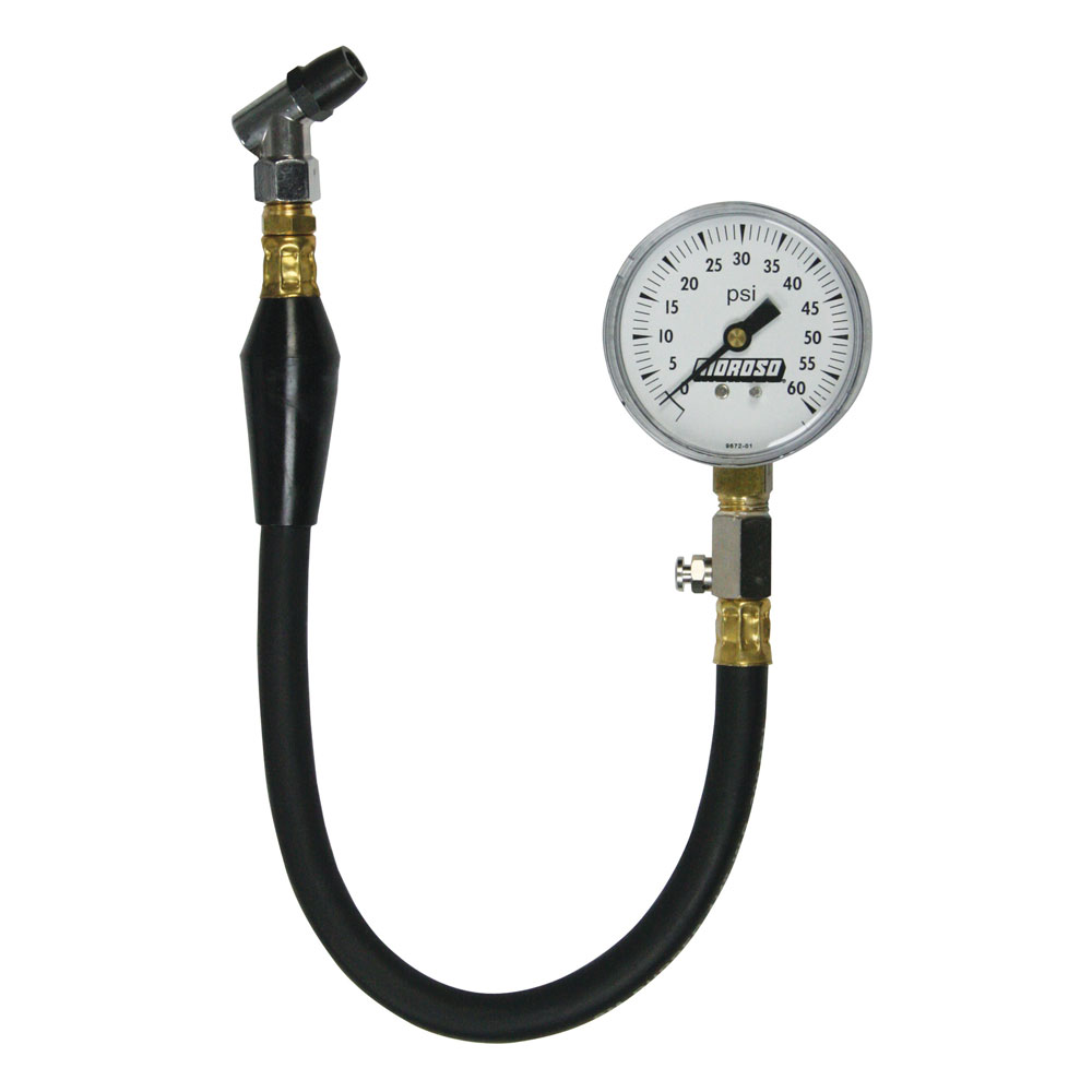 Photo for Moroso Tire Pressure Gauge 89560; 0 to 60 PSI 