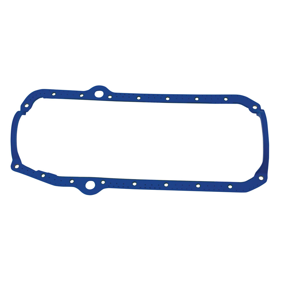 Moroso Oil Pan Gasket 93150; Rubber Steel Core 1 Piece 2 Piece 1 Piece for Pre 1985 Chevy 262 to 400 