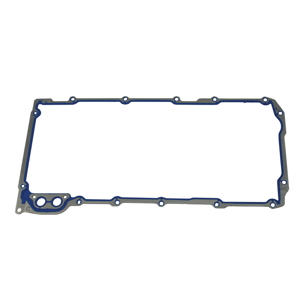 Moroso Oil Pan Gasket 93152; Rubber Steel Core 1 Piece 1 Piece 1 Piece for Chevy LS, Excluding LS7, LS9 
