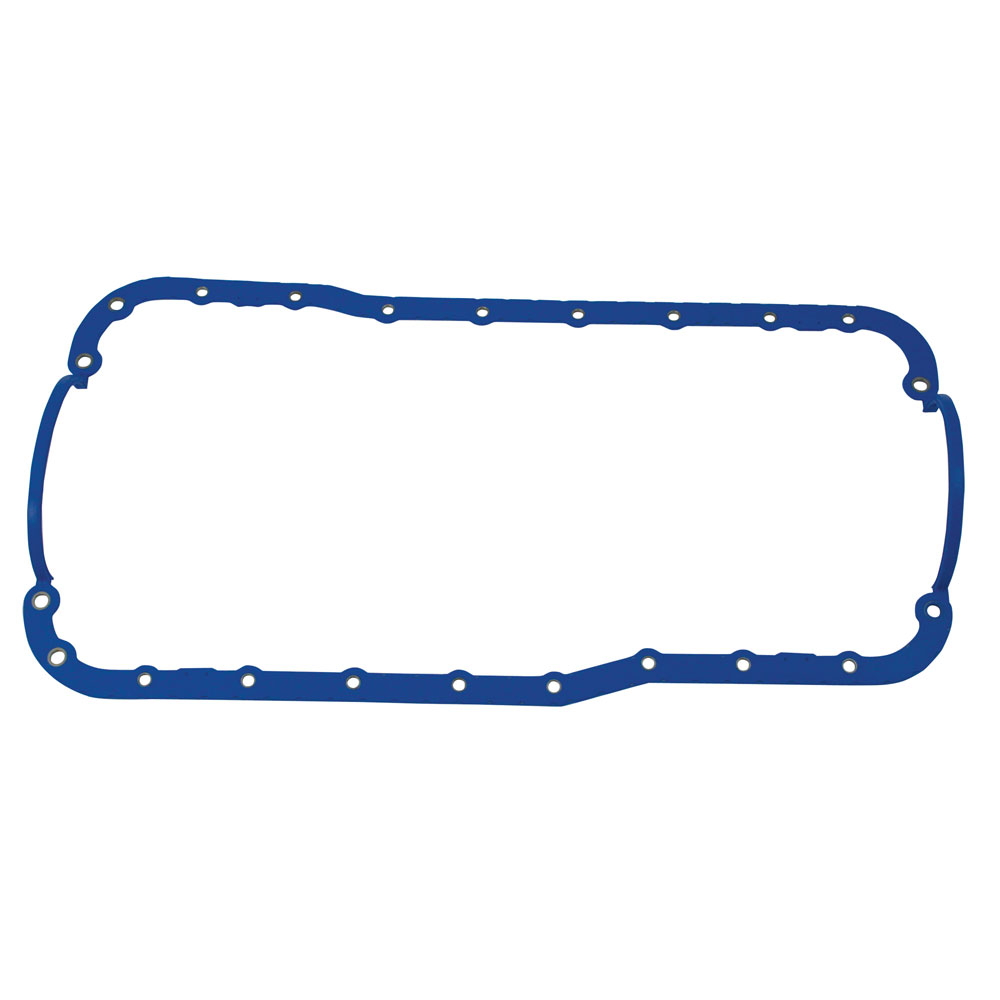 Moroso Oil Pan Gasket 93160; Rubber Steel Core 1 Piece 1 Piece for 1963 to 2001 Ford 289 to 302 