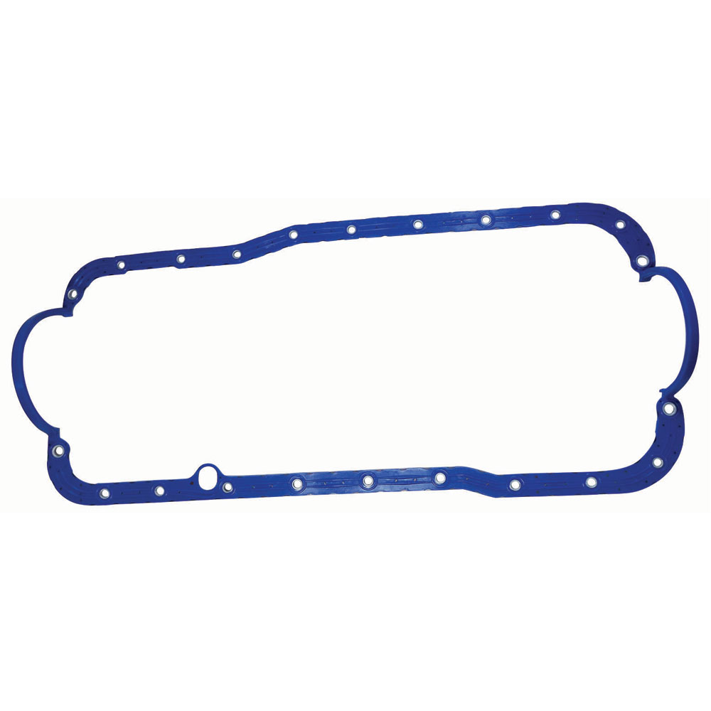 Moroso Oil Pan Gasket 93162; Rubber Steel Core 1 Piece 1 Piece for 1969 to 1997 Ford 351W 