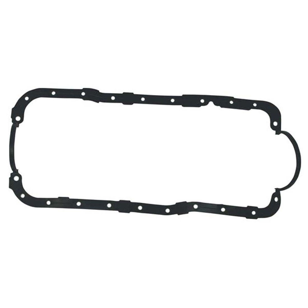 Moroso Oil Pan Gasket 93162; Rubber 1 Piece Gasket 1-Piece Molded Rubber with Steel Inserts for 1969 to 1997 Ford 351W 