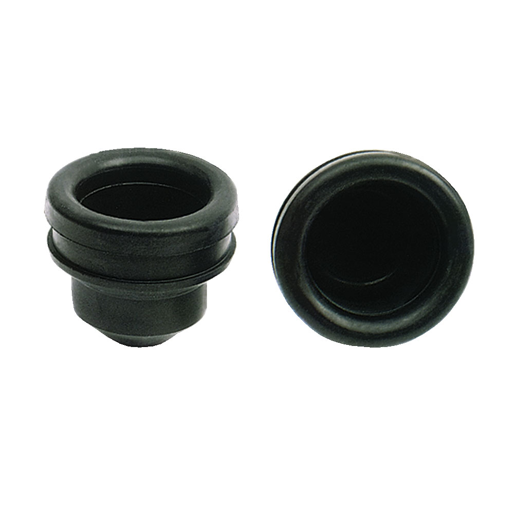 Moroso Valve Cover Grommet Set 97340; Breather Grommets 1.000 in. 1.250 in. 0.250 in. Open, Trimmable 