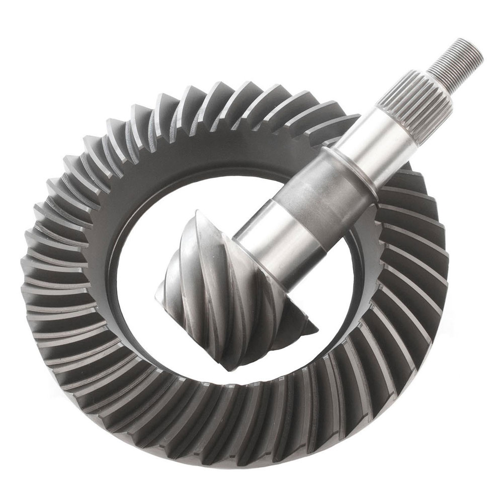 Motive Gear Differential Ring and Pinion F8.8-456A; A-Line 4.56 8.8 in. 10 Bolt for 1990 to 2010 Ford, Lincoln, Mazda, Mercury Aerostar (90 to 97), Bronco (83 to 96), Crown Victoria (92 to 10), E to 100 Econoline (83 to 83), E to 100 Econoline Club Wagon (83 to 83), E to 150 (03 to 06), E to 150 Club Wagon (03 to 05), E to 150 Econoline (83 to 02), E to 150 Econoline Club Wagon (83 to 02), E to 250 Econoline (83 to 88), E to 250 Econoline Club Wagon (83 to 88), Expedition (97 to 05), Explorer (91 to 10), Explorer Sport (01 to 03), Explorer Sport Trac (01 to 10), F to 150 (83 to 14), F to 150 Heritage (04 to 04), F to 250 (83 to 92), LTD (79 to 86), LTD Crown Victoria (87 to 91), Mustang (11 to 10), Ranger (85 to 11), Thunderbird (87 to 97), Aviator (03 to 05), Mark VII (84 to 92), Mark VIII (93 to 98), Navigator (98 to 02), Town Car (81 to 11), B2300 (94 to 97), B3000 (94 to 07), B4000 (94 to 10), Capri (86 to 86), Cougar (88 to 97), Grand Marquis (80 to 11), Marauder (03 to 04), Mountaineer (97 to 10) 