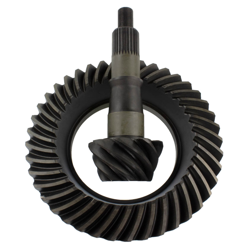 Motive Gear Differential Ring and Pinion F8.8-456; 4.56 Ford 8.800 in. 10 Bolt for 1990 to 2010 Ford, Lincoln, Mazda, Mercury Aerostar (90 to 97), Bronco (83 to 96), Crown Victoria (92 to 10), E to 100 Econoline (83 to 83), E to 100 Econoline Club Wagon (83 to 83), E to 150 (03 to 06), E to 150 Club Wagon (03 to 05), E to 150 Econoline (83 to 02), E to 150 Econoline Club Wagon (83 to 02), E to 250 Econoline (83 to 88), E to 250 Econoline Club Wagon (83 to 88), Expedition (97 to 05), Explorer (91 to 10), Explorer Sport (01 to 03), Explorer Sport Trac (01 to 10), F to 150 (83 to 14), F to 150 Heritage (04 to 04), F to 250 (83 to 92), LTD (79 to 86), LTD Crown Victoria (87 to 91), Mustang (11 to 10), Ranger (85 to 11), Thunderbird (87 to 97), Aviator (03 to 05), Mark VII (84 to 92), Mark VIII (93 to 98), Navigator (98 to 02), Town Car (81 to 11), B2300 (94 to 97), B3000 (94 to 07), B4000 (94 to 10), Capri (86 to 86), Cougar (88 to 97), Grand Marquis (80 to 11), Marauder (03 to 04), Mountaineer (97 to 10) 